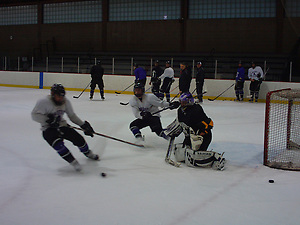 Amherst playoff practice drill 3 (Amherst)