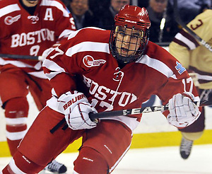 Boston University's Matt Nieto (Dan Hickling)