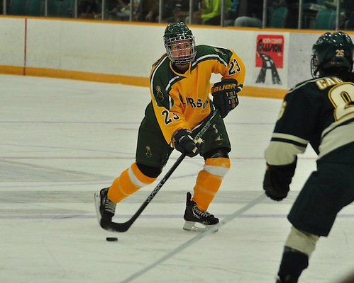 Players on the 2012-2013 All-USCHO D-I Women's teams (Erin Ambrose). (Tim Brule)