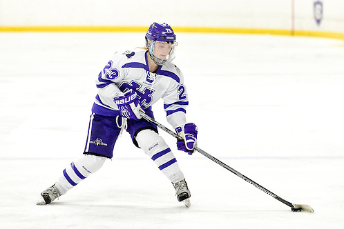 Izzy Bagi of Holy Cross, one of the tri-captains. (Mark Seliger)