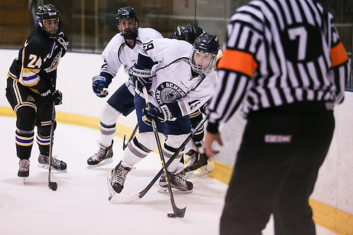 Trevor Hills is among a talented group of forwards looking to help Geneseo repeat as conference champions in the SUNYAC. (Tim Brule)