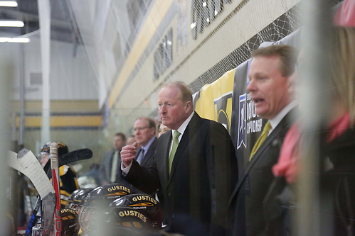 Coach Mike Carroll of Gustavus Adolphus (Gustavus Adolphus Athletics)