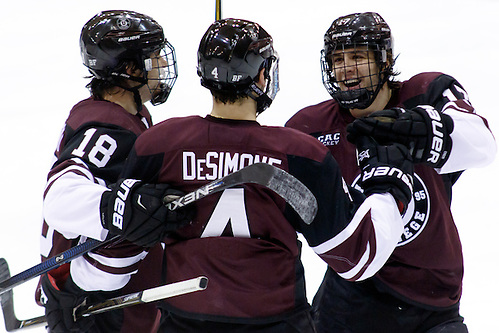 Union celebrates a goal by Nick DeSimone (Union - 4). ((c) Shelley M. Szwast 2016)