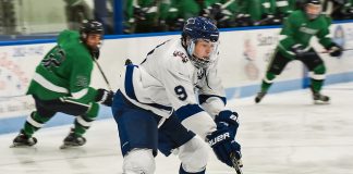 Ryan Bloom of the University of New England (UNE Athletics)