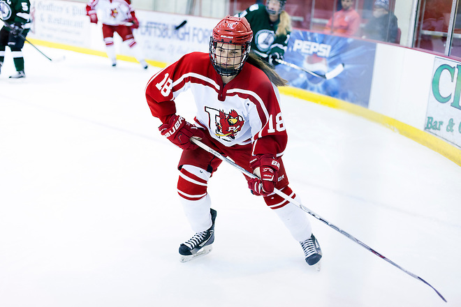 Courtney Moriarty of Plattsburgh (Noah Fallis/Plattsburgh Athletics)