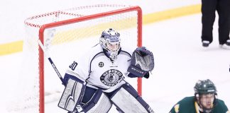 Geneseo goaltender Devin McDonald (Geneseo Athletics)