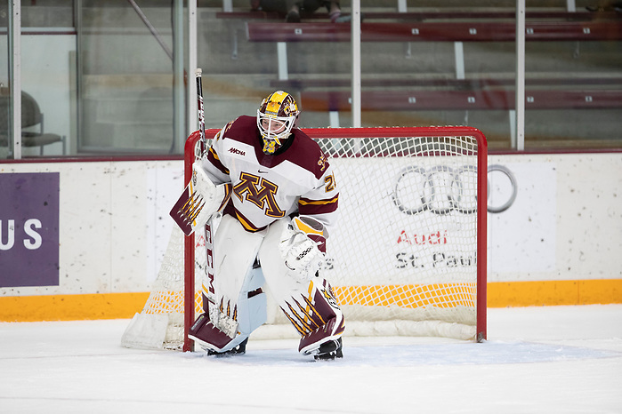 27 Sep 19:  The University of Minnesota Golden Gophers host the Colgate University Raiders in a non-conference matchup at Ridder Arena in Minneapolis, MN. (Jim Rosvold/University of Minnesota) (Jim Rosvold/University of Minnesota)