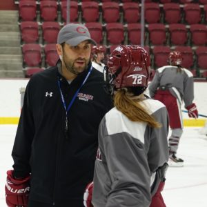 Greg Fargo Colgate Women's Hockey